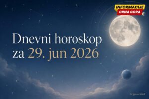 Dnevni horoskop za ponedjeljak, 29. jun 2026