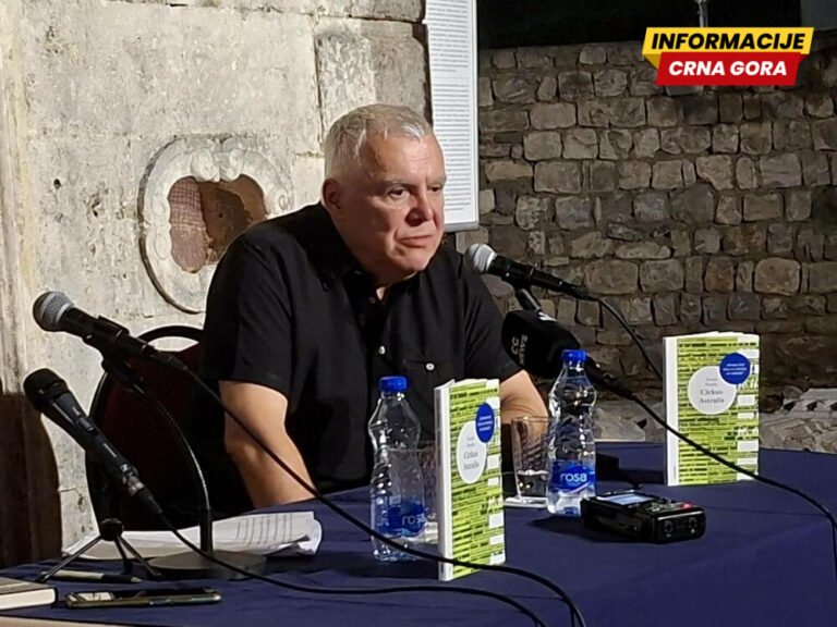 Pedin u Tivtu: U knjigama pišem o onome o čemu više ne mogu da pjevam