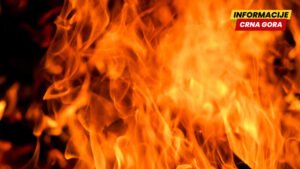 Danilovgrad: Jedna osoba stradala u požaru