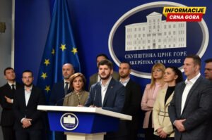 PES da ukloni "izložbu" ispred prostorija poslaničkog kluba - slike posvećene političkim protivnicima i kritičarima