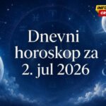Dnevni horoskop za četvrtak, 2. jul 2026