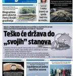 Naslovna strana “Informacije CG” za 3. jul 2026. godine