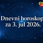 Dnevni horoskop za 3. jul 2026.