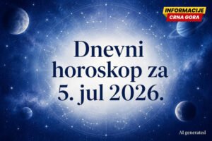 Dnevni horoskop za 5. jul 2026.
