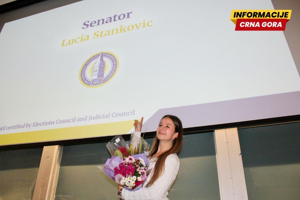 Studentska senatorka: Lucia Stanković završava studije na Berkliju, jednom od najuglednijih univerziteta u svijetu