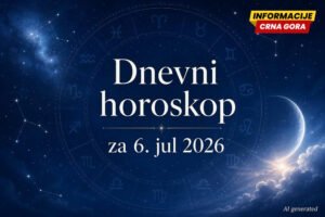 Dnevni horoskop za ponedjeljak, 6. jul 2026.