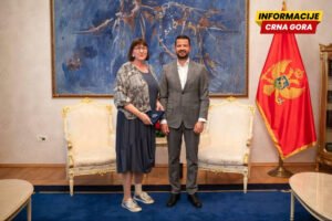 Milatović: Zahvalni smo ambasadorki Meken na doprinosu u odnosima Crne Gore i Ujedinjenog Kraljevstva