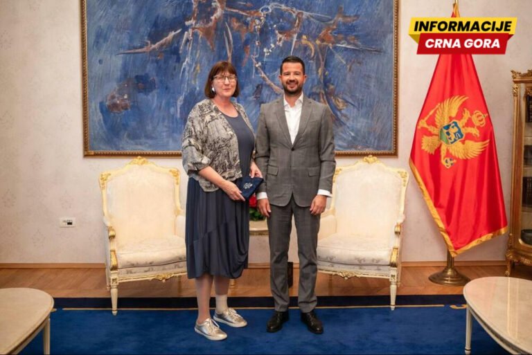 Milatović: Zahvalni smo ambasadorki Meken na doprinosu u odnosima Crne Gore i Ujedinjenog Kraljevstva