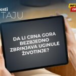 Informacije CG pitaju: Da li Crna Gora bezbjedno zbrinjava uginule životinje?