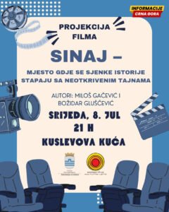 „Sinaj” u Kuslevovoj kući: putovanje kroz prostor gdje se susreću istorija, vjera i drevne tajne