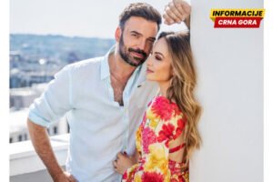 Jelena Tomašević i Ivan Bosiljčić 13. jula u Luštica Bay-u