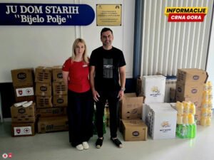 Domu starih Bijelo Polje donirali higijenska sredstva