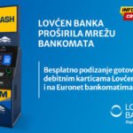 Lovćen banka proširila mrežu bankomata