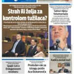 Naslovna strana “Informacije CG” za 11. jul 2026. godine