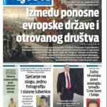 Naslovna strana “Informacije CG”: Praznični trobroj