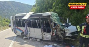 RTS: Pacijenti povrijeđeni u saobraćajnoj nesreći u Crnoj Gori će avionom Vlade Srbije biti prevezeni u Niš