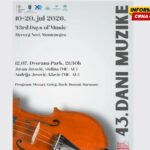 Koncert Jovana i Andrije Jovovića na Danima muzike u Herceg Novom