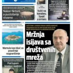 Naslovna strana “Informacije CG” za 15. jul 2026. godine