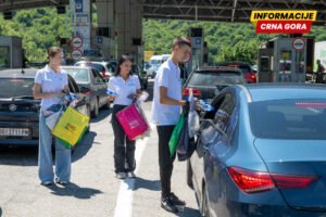 „Poveži se sa Crnom Gorom“: Topla dobrodošlica turistima i na graničnom prelazu Dobrakovo
