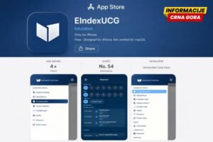 UCG pokrenuo mobilnu aplikaciju EIndex UCG