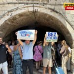 Blokirali ulaz u Stari grad u Kotoru: Građani traže pitku vodu