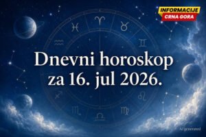Dnevni horoskop za četvrtak, 16. jul 2026.