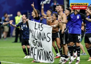 Britanska vlada zbog transparenta o Foklandskim ostrvima u rukama igrača Argentine traži istragu Fife