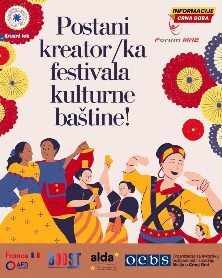 Mladi da kreiraju festival "Kultura bez granica": Prijave do 23. jula