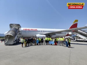 "Iberia" leti iz Madrida za Tivat dva puta nedjeljno