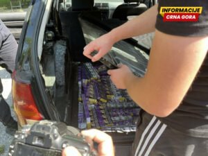 Otkriveno 310 šteka cigareta prokrijumčarenih s Kosova, krivično će goniti državljanina Srbije