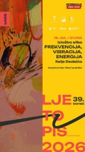 Izložba "Frekvencija - Vibracija - Energija" Relje Dedeića u Baru