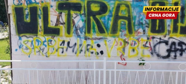 Zbog grafita Više državno tužilaštvo u Bijelom Polju formiralo predmet