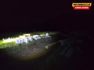 Zaplijenjena roba vrijedna 12.000 eura; krivična prijava protiv stranog državljanina zbog falsifikovanja isprave