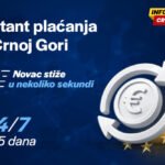 CBCG: Od danas instant plaćanja u Crnoj Gori, novac stiže za nekoliko sekundi