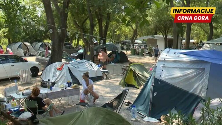 Sve više turista odmor provodi u kampovima