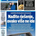 Naslovna strana “Informacije CG” za 23. jul 2026. godine