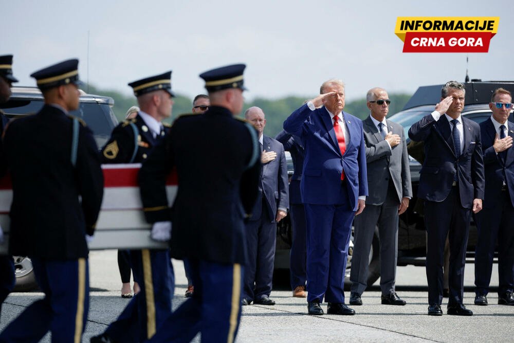 Tramp odao počast četvorici američkih vojnika poginulih na Bliskom istoku