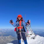 Na vrhu sam Zapadnog Elbrusa, najvišoj tački Evrope. I Vukica je sa mnom