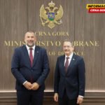 Krapović primio Feltena u oproštajnu posjetu: Odnose Crne Gore i Njemačke karakterišu prijateljstvo, povjerenje…