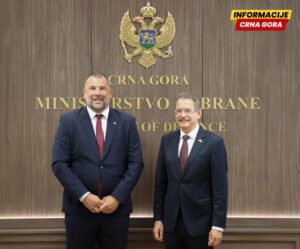 Krapović primio Feltena u oproštajnu posjetu: Odnose Crne Gore i Njemačke karakterišu prijateljstvo, povjerenje...