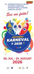 Kotor spreman za 24. Internacionalni ljetnji karneval