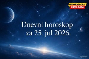 Dnevni horoskop za subotu, 25. jul 2026.
