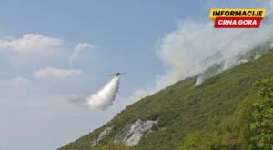 Požar na Orjenu djelimično stavljen pod kontrolu, vatrogasci i dalje na terenu