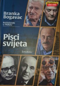 Pisci svijeta u razgovoru sa Brankom Bogavac