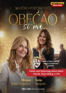 Muzičko-poetsko veče “Obećao si mi”