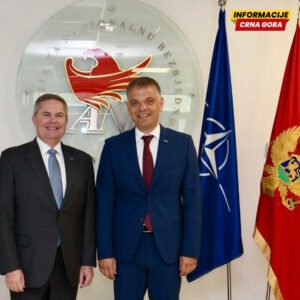 Brej: Izuzetan rad ANB na suzbijanju stranog miješanja doprinosi bezbjednosti Crne Gore i NATO-a