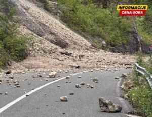Odron na putu Mojkovac – Žabljak