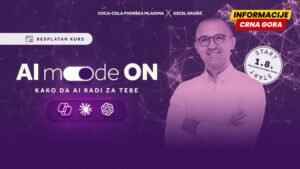 Priključi se besplatnoj regionalnoj AI edukaciji i nauči kako da vještačku inteligenciju primijeniš u praksi
