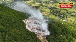 Mještani tvrde da deponija u Gusinju gori više od mjesec dana
