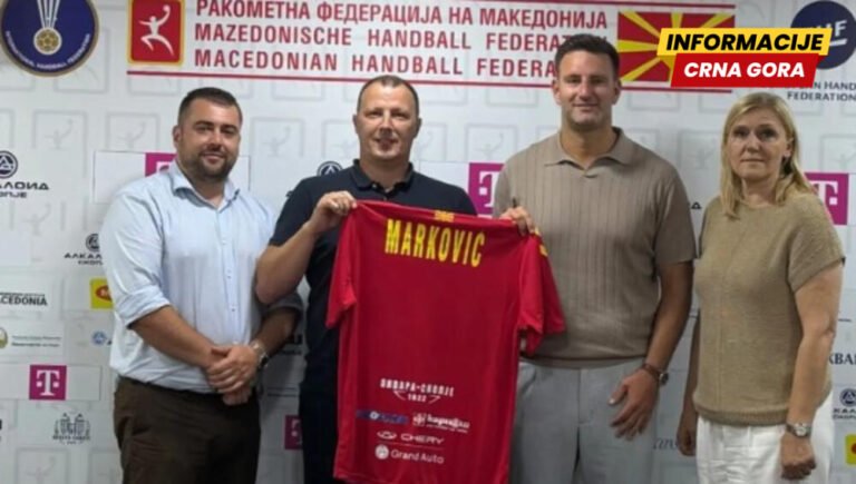Novi izazov za Igora Markovića - crnogorski stručnjak na klupi rukometašica Sjeverne Makedonije